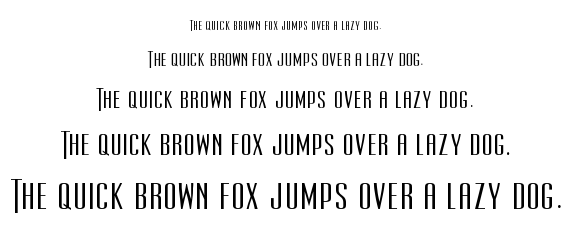 Ultra Condensed font