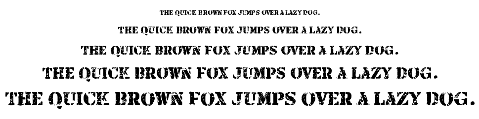 Armalite Rifle font