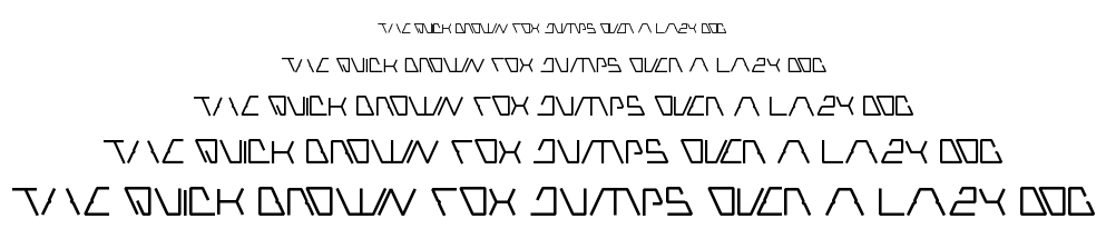 robotic font