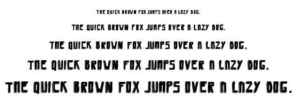 Savia Shadow Filled font
