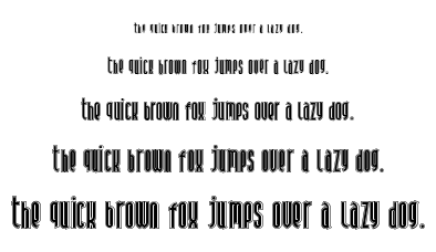 Andiron Outline font