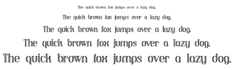 Debonair Inline font