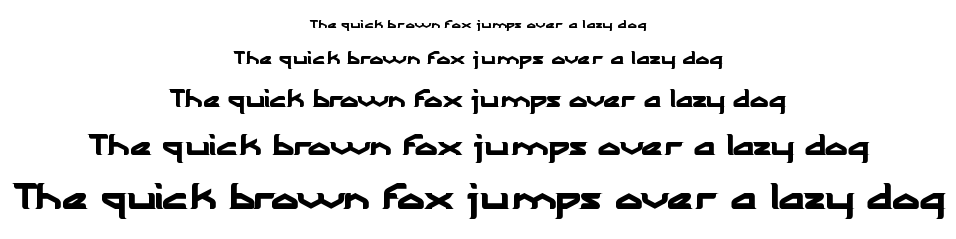 The Wizard of One Click font