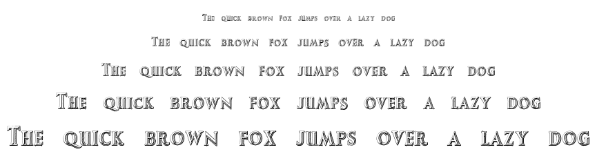Augustus Beveled font