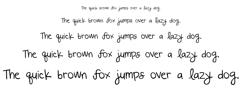 Beautiful Every Time font
