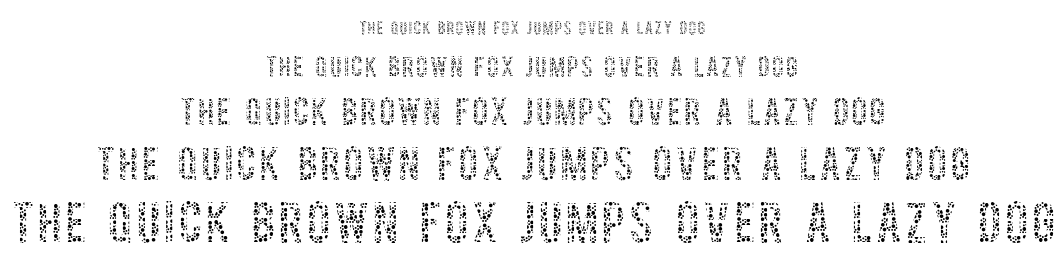 Color Blind font