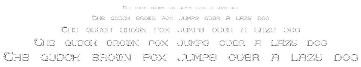 Dolphus-Mieg Alphabet Two font