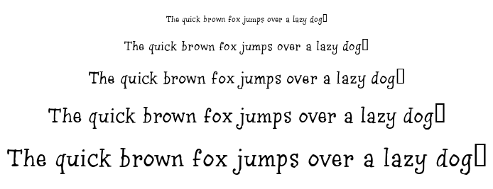 InkyDoo Serif font