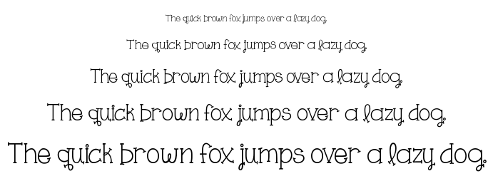 KG One Thing font