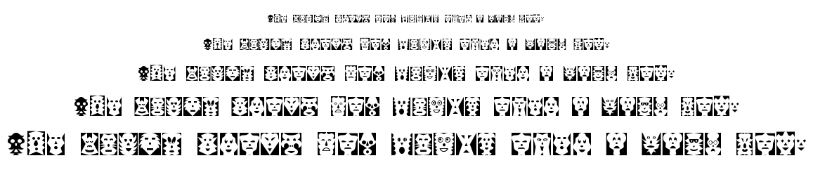 Maskalin font