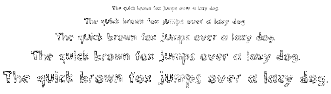 Paper-Mache font