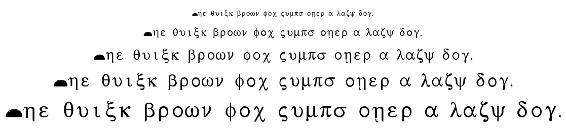 Rosetta Stone font