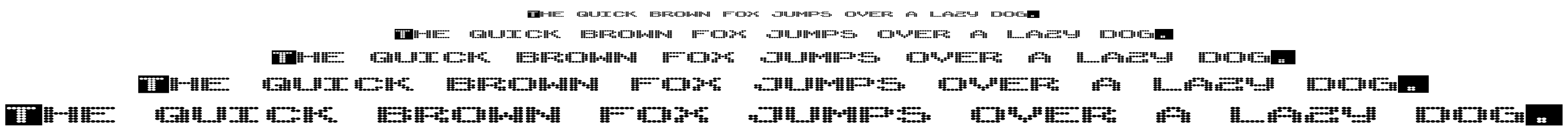 Synthetic Syncronism font