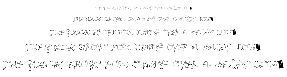 Scripty Caps font