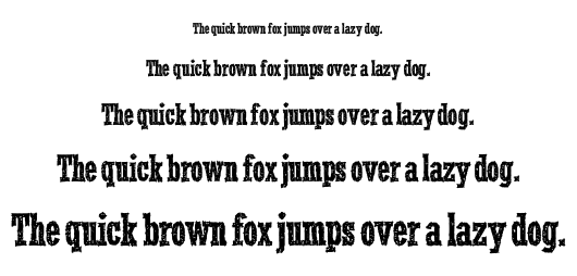 Smoke In The Woods font
