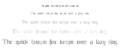 Stencix font