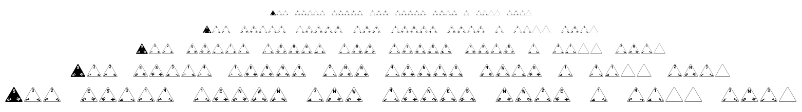 Tetrahedron font
