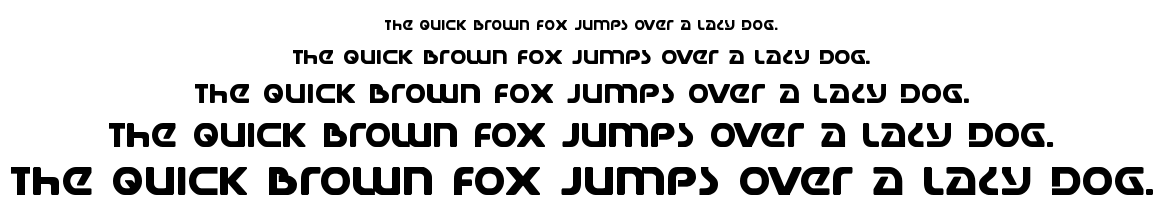 Universal Jack font
