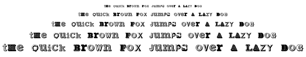 Varius Multiplex font