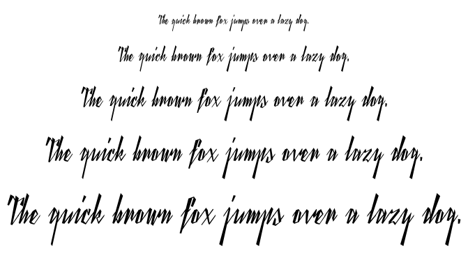 Yanty Script font