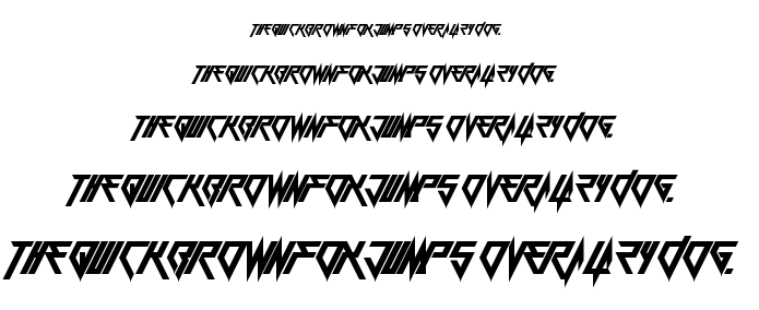 Berate The Elementary font