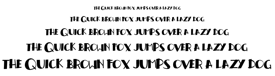 Handrelief font