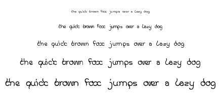 keep quite and simple font