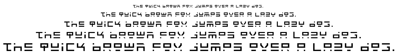 Rocket Type font