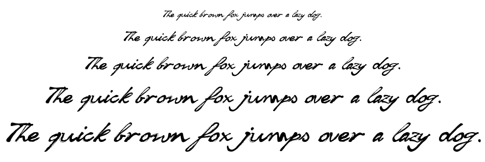 Soul Handwriting font