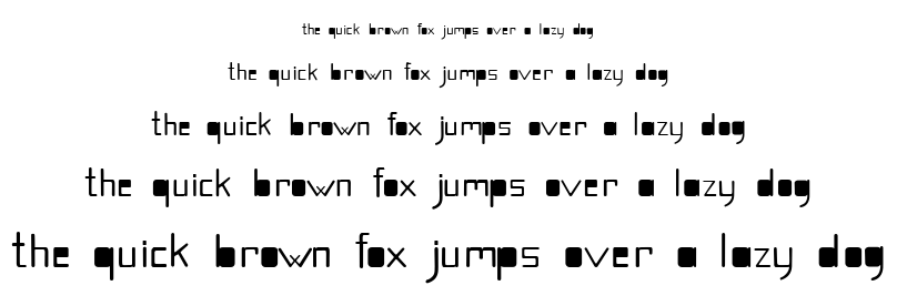 QuirkyFace font