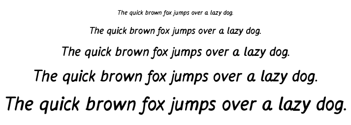Flow font