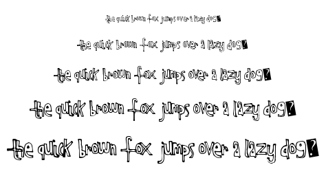 Kids Outline font