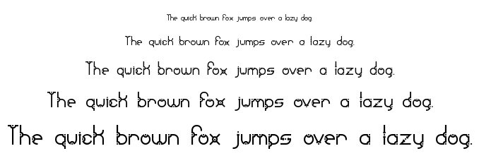 Granular font
