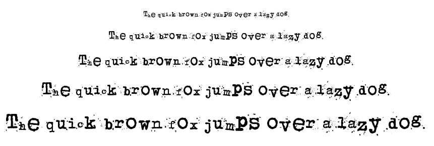 Junko’s Typewriter font