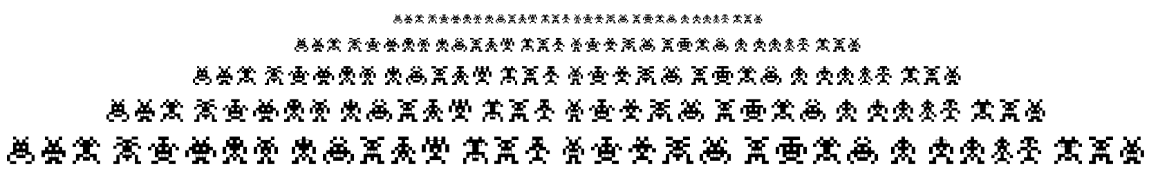 Binary Soldiers font