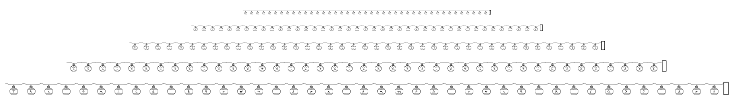 Boule Noel font