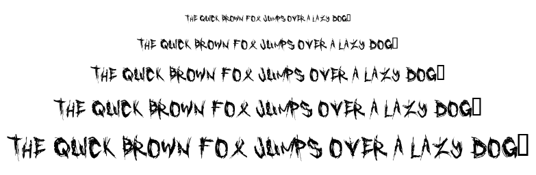 Cannibal font