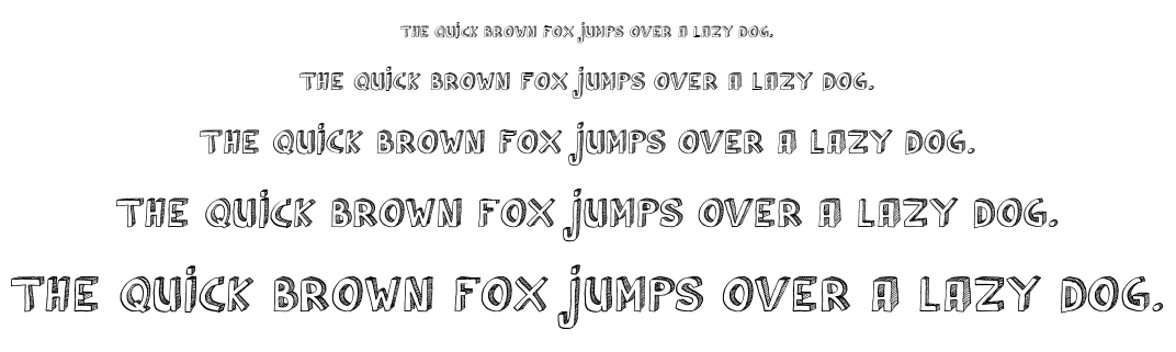 Cul De Sac font
