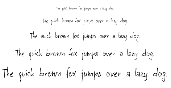 DK Au Revoir font