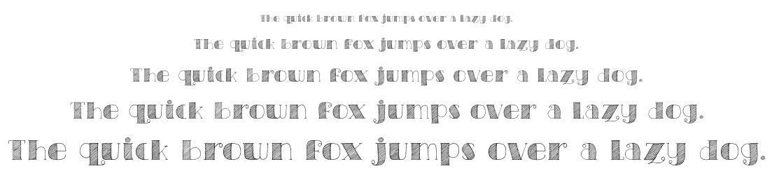 DK Carte Blanche font