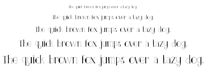 DK Clair De Lune font