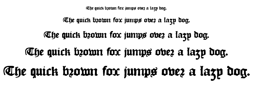 DK Courant font