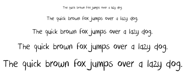 DK Crayon Crumble font