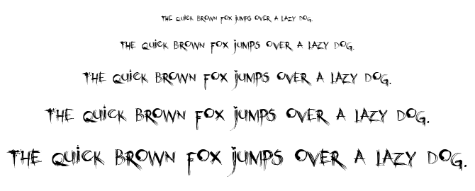 DK Kubikajiri font