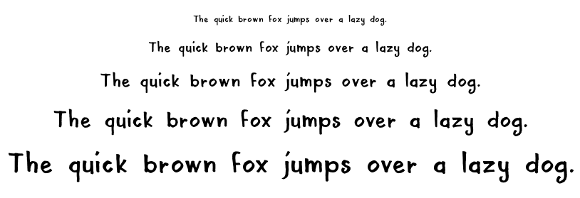 DK Mama Bear font