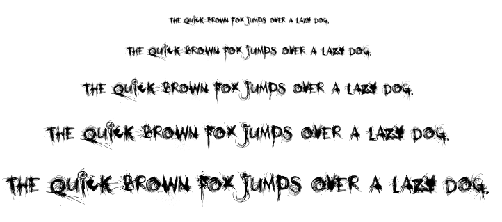 DK Mothman font