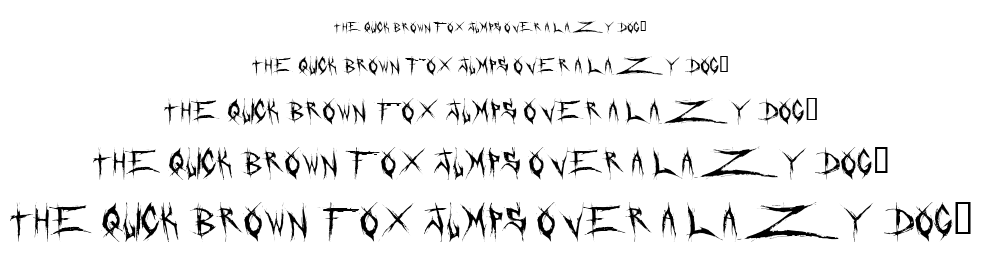 Dead Bitch font
