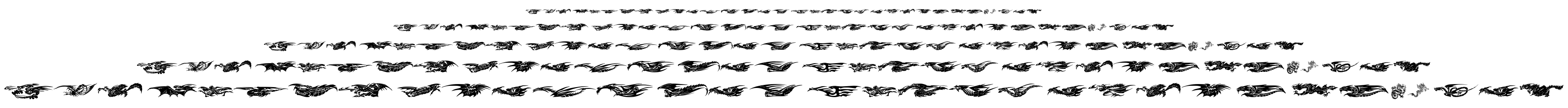 Dragons TFB font