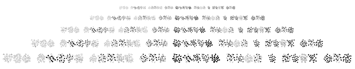 FE Confetti font