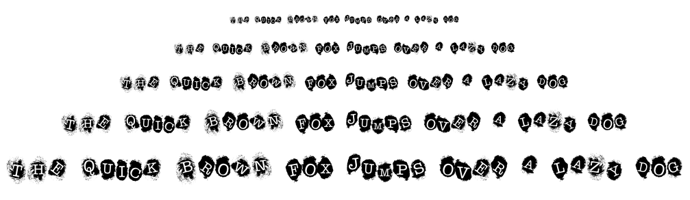 FE Fingerprints Inside font